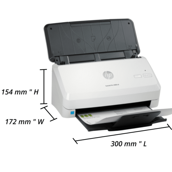 HP ScanJet Pro 3000 s4 Sheet-Feed Scanner (6FW07A)
