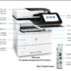 HP LaserJet Managed MFP E52645dn Printer (1PS54A) A4 Mono ADF, Duplex, Network, Print , Scan, Copy, 43ppm Black, 1Yr Warranty