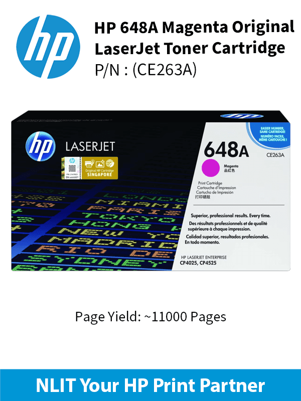 HP LaserJet CP4025/4525 Magenta Prt Crtg