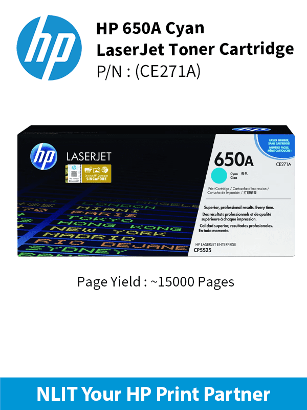 HP Color LaserJet CP5525 Cyan Cartridge