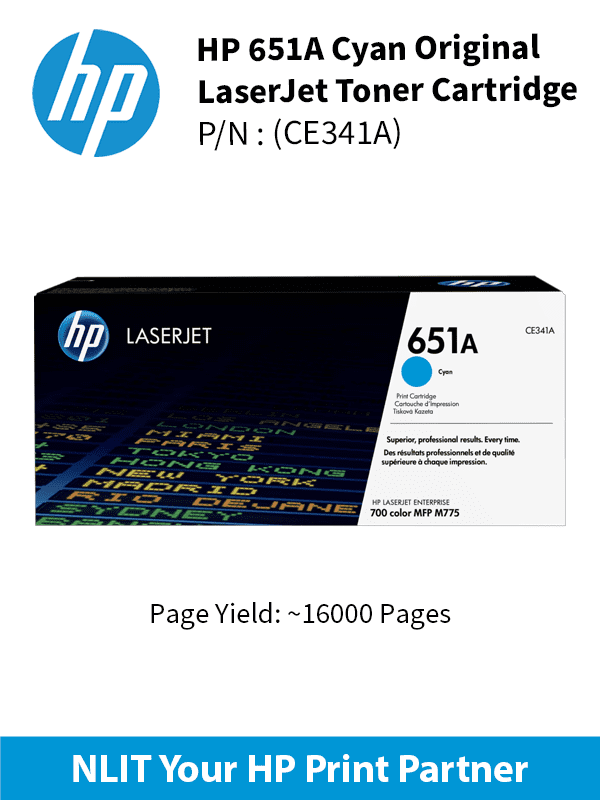 HP LaserJet 700 Color 775 Cyan Crtg
