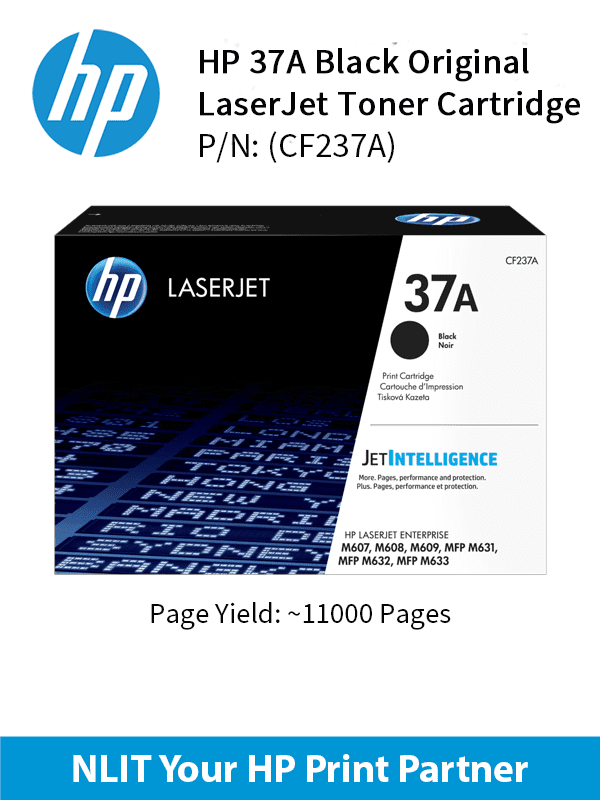 HP 37A Black 11000pgs CF237A