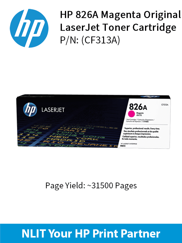 HP 826A Magenta 31500pgs CF313A