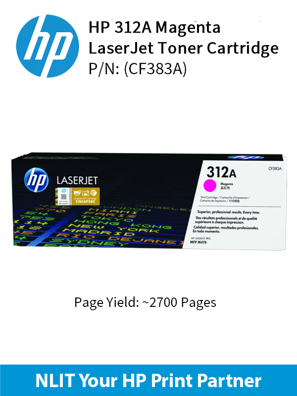 HP 312A Magenta 700pgs CF383A
