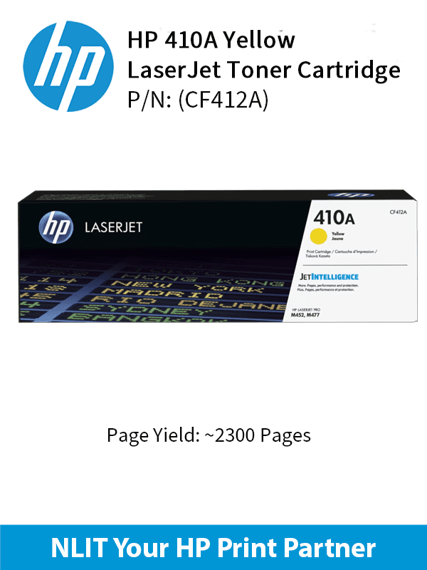 HP 410A Yellow 300pgs CF412A