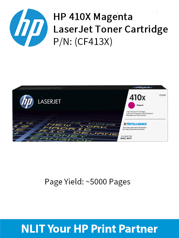 HP 410X Magenta 5000pgs CF413X
