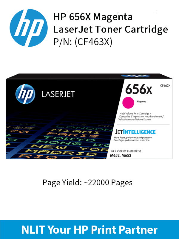 HP 656X Magenta Original LaserJet Toner Catridge