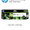 HP 971XL Magenta Ink Cartridge 6600pgs CN627AA