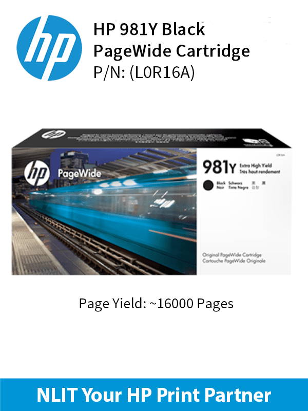 HP 981Y Extra High Yield Black Cartridge L0R16A