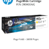 HP Original Cartridges : HP 993X Yellow : Std : 16,000pgs : M0K00AA M0K00AA