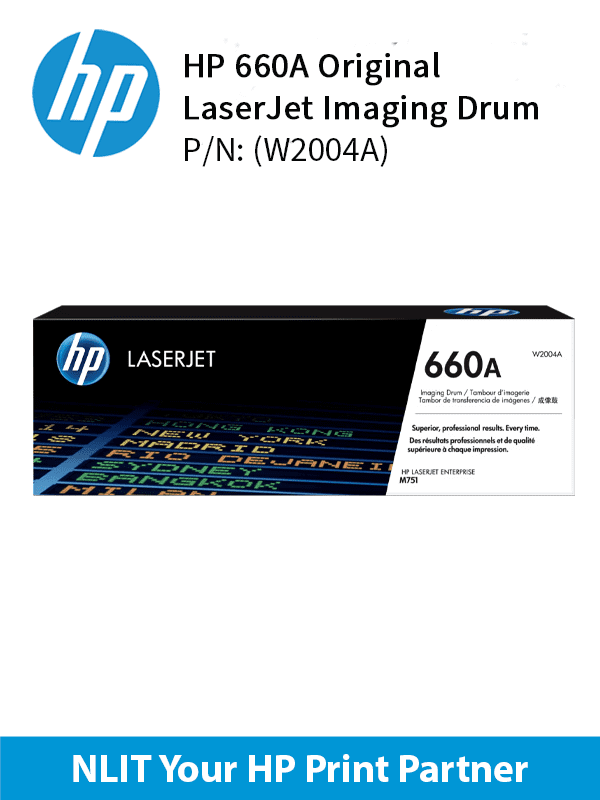 HP Original Toner : HP 660A 660A Black : 65000pgs : W2004A : 2 Yrs Warranty W2004A