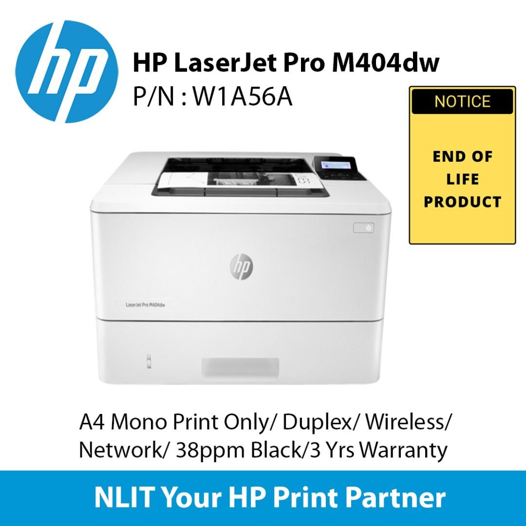 HP LaserJet Pro M404dw (W1A56A) - 3 Years Warranty