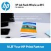 HP Smart Tank 750, A4 Color Print, Wireless, Scan, Copy, ADF, 15ppm black, 9 ppm Color, 2 Years Warranty, Bundled with 4 bottles Ink included 4 bottles of Ink (TNG)